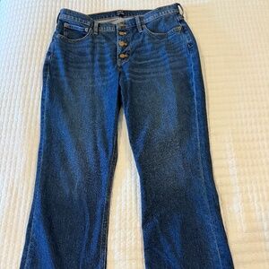 NWT J. Crew Mid Rise Flare Crop Jeans - Size 30
